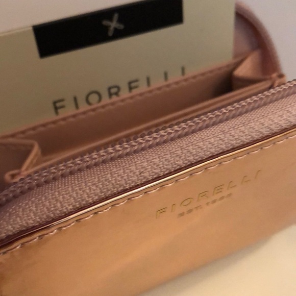 Fiorelli Spencer zip around  liquid rose wallet - Picture 8 of 8